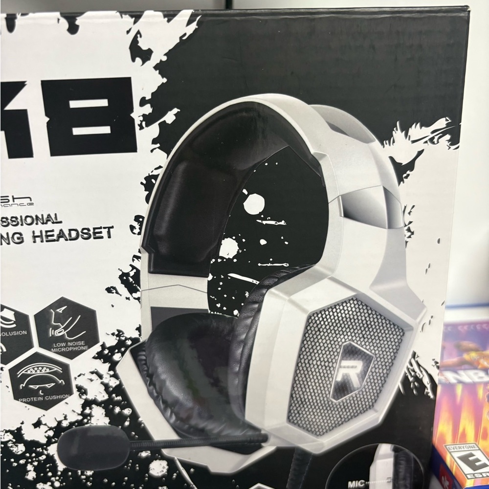 White Gaming Headset